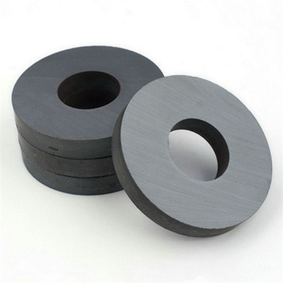 Black ferrite circular ring magnet D115*60*15